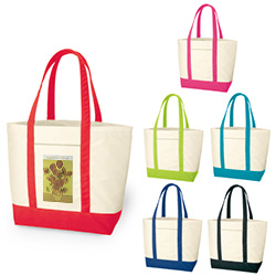 バイカラートートバッグL