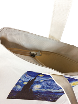 オリジナルファスナートートバッグ