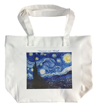 オリジナルファスナーキャンバストートバッグ