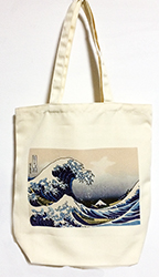 オリジナルトートバッグＭサイズ葛飾北斎